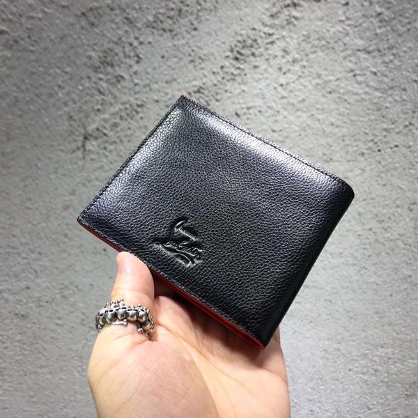17AW新作 クリスチャン ルブタン コピー Christian Louboutin ☆Panettone Square Wallet 2つ折財布 Empire 7040104