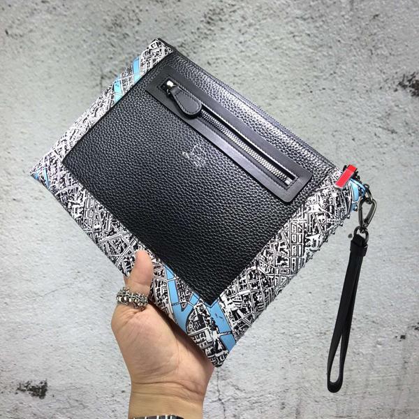 2016-17AW クリスチャンルブタン コピー Peter Pouch クラッチバッグ Etain 1145048-0001-CM57